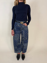 Load image into Gallery viewer, Pantalone bandana verde con cintura | Set coordinato
