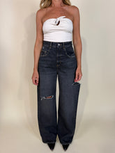 Load image into Gallery viewer, Denim Poppy | Blue Noir