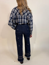 Carica l'immagine nel visualizzatore di Gallery, Camicia Check & Crochet | Blue