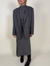 Carica l'immagine nel visualizzatore di Gallery, Blazer Gessato Taupe | Set Coordinato