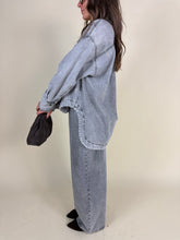 Carica l'immagine nel visualizzatore di Gallery, Camicia oversize Cassandra | Set coordinato zefiro