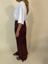 Carica l'immagine nel visualizzatore di Gallery, Pantalone Royal Brown | Lino | Set.