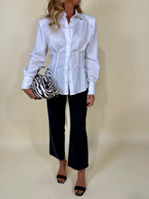 Carica l'immagine nel visualizzatore di Gallery, Camicia Lace | White & Brown