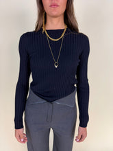 Carica l'immagine nel visualizzatore di Gallery, Maglia a costa in 100% lana | Nina Ribbed