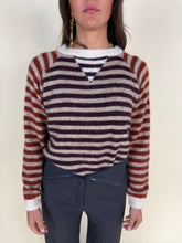 Carica l'immagine nel visualizzatore di Gallery, Pull girocollo mille righe | Wool