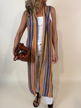 Carica l'immagine nel visualizzatore di Gallery, Cardigan Multicolor | Long | Gilet
