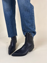 Load image into Gallery viewer, Texano basso in pelle | Black
