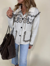 Carica l'immagine nel visualizzatore di Gallery, Giacca Bandana | Cardigan | Più colori | Lana & Cashmere