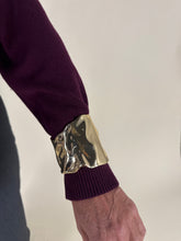 Carica l'immagine nel visualizzatore di Gallery, Bracciale rigido sagomato | Dorato