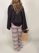 Carica l'immagine nel visualizzatore di Gallery, Pantalone Zig Crochet | Cream