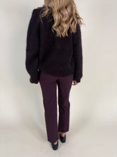 Carica l'immagine nel visualizzatore di Gallery, Pantalone Sigarette | Grigio e bordeaux