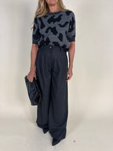 Load image into Gallery viewer, Maglia maculata con Lurex | Grey