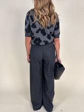 Load image into Gallery viewer, Maglia maculata con Lurex | Grey