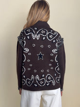 Carica l'immagine nel visualizzatore di Gallery, Giacca Bandana | Cardigan | Lana E Cashmere | più colori