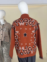 Carica l'immagine nel visualizzatore di Gallery, Giacca Bandana | Cardigan | Lana E Cashmere | più colori