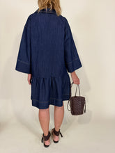 Carica l'immagine nel visualizzatore di Gallery, Abito Daisy | Blue Denim
