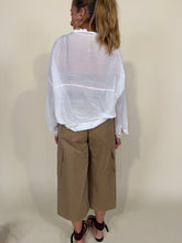 Load image into Gallery viewer, Camicia Misto Seta | Panna