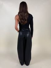 Carica l'immagine nel visualizzatore di Gallery, Pantalone Ecopelle | Black