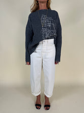 Carica l'immagine nel visualizzatore di Gallery, Maglione con strappi I GREY