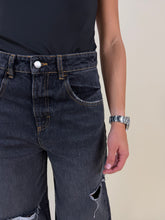 Load image into Gallery viewer, Denim Poppy | Blue Noir