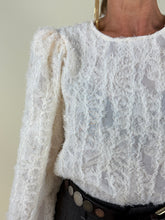 Load image into Gallery viewer, Camicetta puff con tulle | Panna