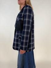 Carica l'immagine nel visualizzatore di Gallery, Blazer Frangia | Quadri | BLU NOTE