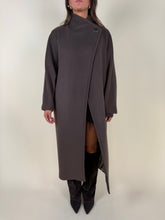 Load image into Gallery viewer, Cappotto Noce maxi lungo | 50% lana