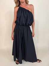 Load image into Gallery viewer, Pantalone Palazzo | NERO | Cotone