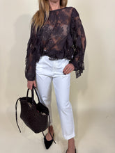 Load image into Gallery viewer, Camicia Pizzo Rouches I Più Colori
