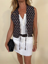 Carica l'immagine nel visualizzatore di Gallery, Gilet Roses | Blue

