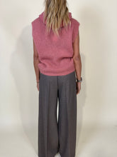Carica l&#39;immagine nel visualizzatore di Gallery, Gilet Nocciola | Mohair &amp; Lana
