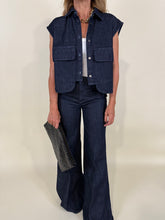 Load image into Gallery viewer, Gilet Nour | Denim
