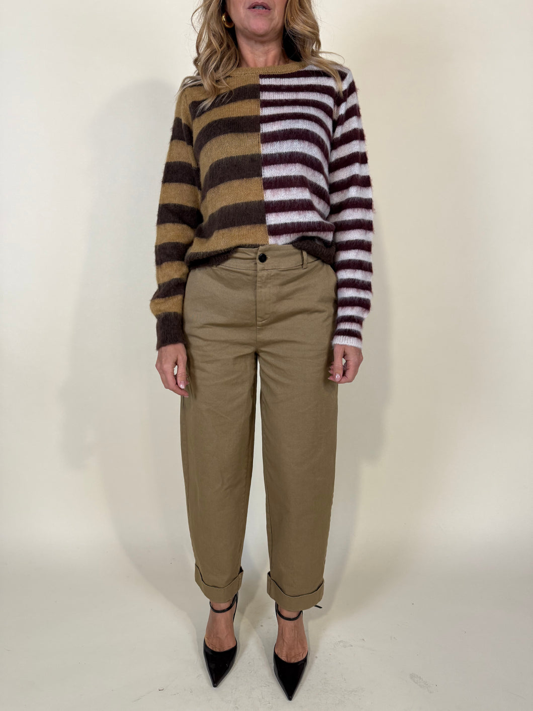 Pull Rigato | Lana & Viscosa