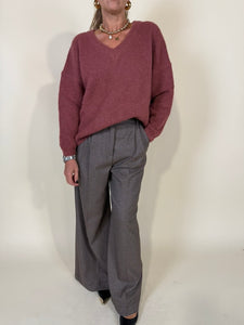 Maglia V | Mohair & Lana