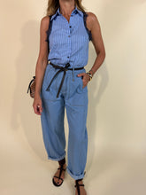 Load image into Gallery viewer, Camicia Smanicata | Pizzo &amp; Riga.
