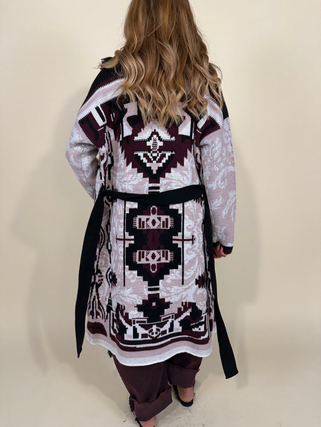 Cardigan Prune | Long