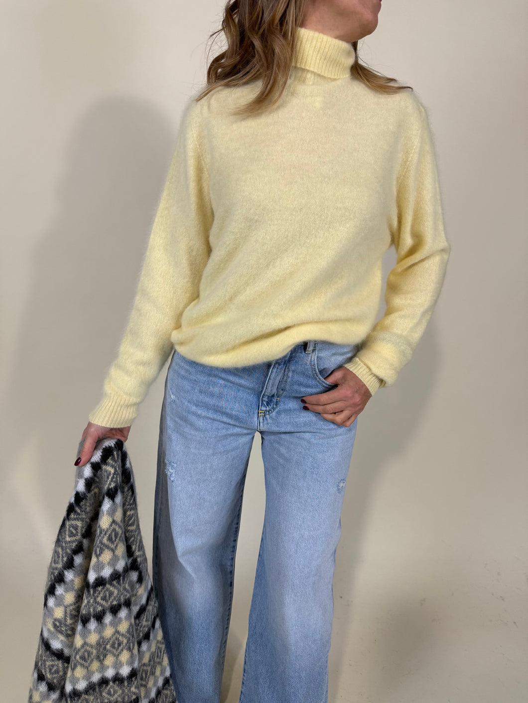 Maglia Halter | Lana e cahsmere | Più colori