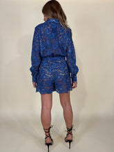 Load image into Gallery viewer, Tuta in denim Bleu
