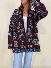 Load image into Gallery viewer, Cardigan India | Bordeaux
