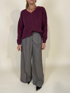 Maglia V | Mohair & Lana