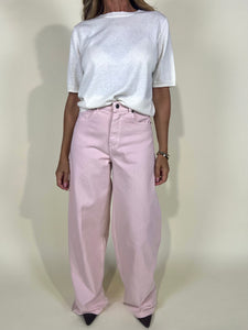 Jeans dritto I Rosa