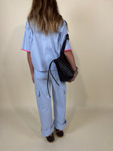 Carica l&#39;immagine nel visualizzatore di Gallery, Camicia Lise I Rayures Bleues
