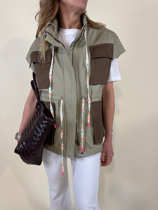 Gilet Patchwork