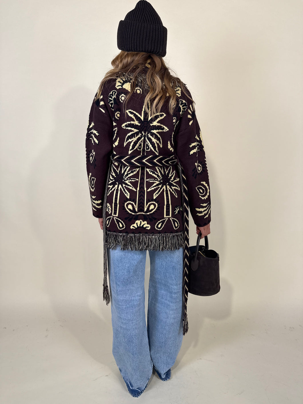 Cardigan Palme Lungo I Più colori