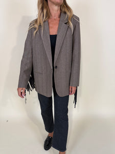 Blazer monopetto Lu I righe