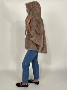 Ecopelliccia Leonie | Taupe
