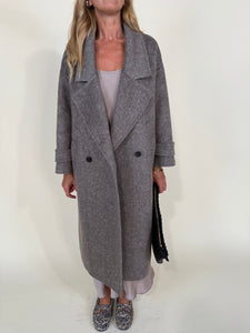 Cappotto doppiopetto HAND MADE I Fango