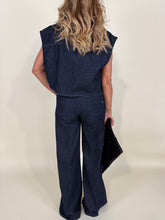 Load image into Gallery viewer, Gilet Nour | Denim

