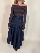 Carica l'immagine nel visualizzatore di Gallery, Gonna Aisha | Blue Denim

