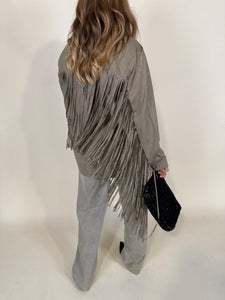 Giacca Khaki | Frangia Long